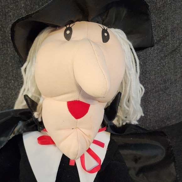 Vintage‎ Witch-a-Roo Jolly Toys Halloween Witch 24"  1988 - Picture 2 of 12